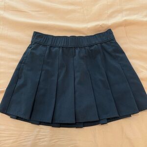 Abercrombie Kids Navy Pleated Skirt Uniform
